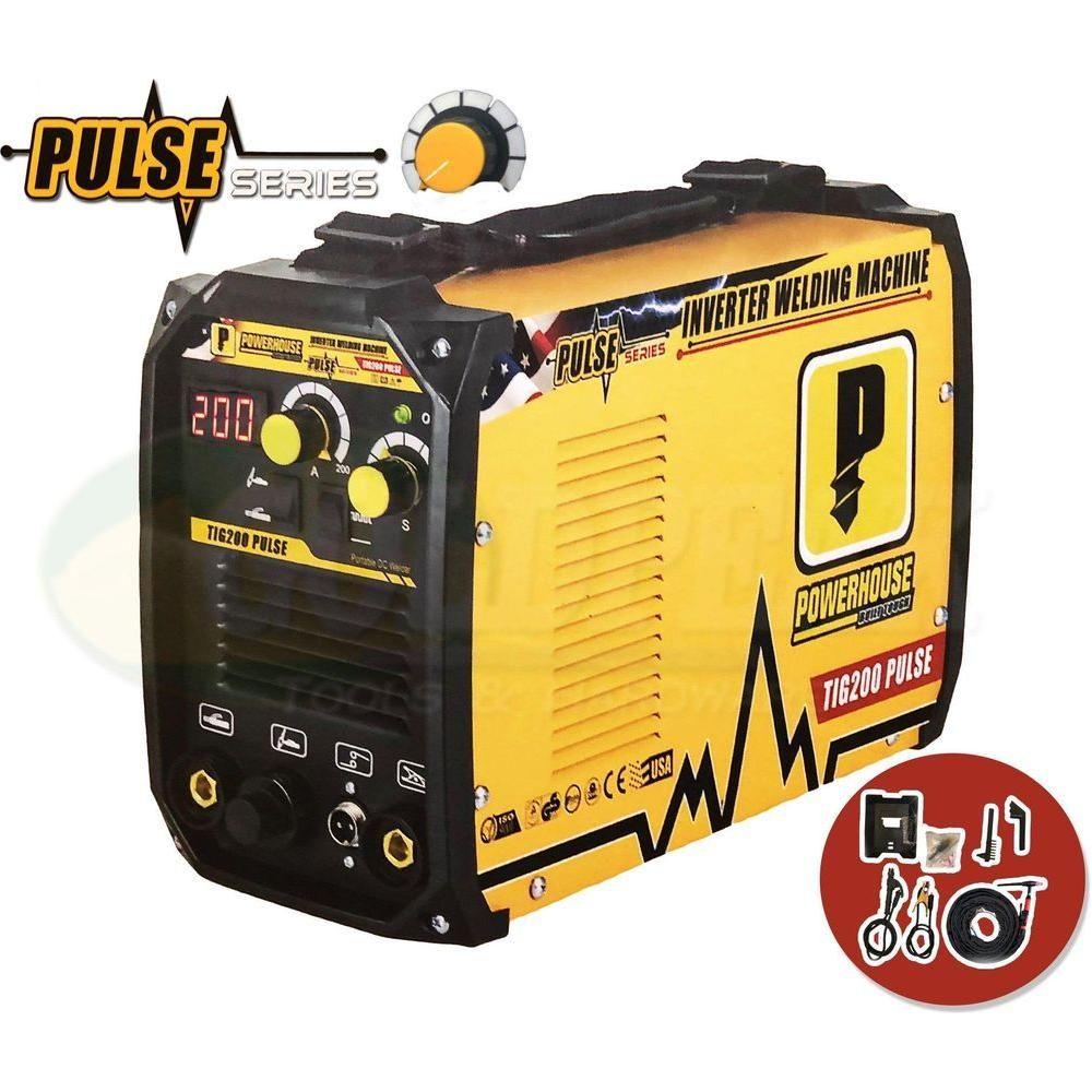 Powerhouse TIG 200 PULSE 2in1 (TIG/MMA) DC Inverter Welding Machine - Goldpeak Tools PH Powerhouse Main image