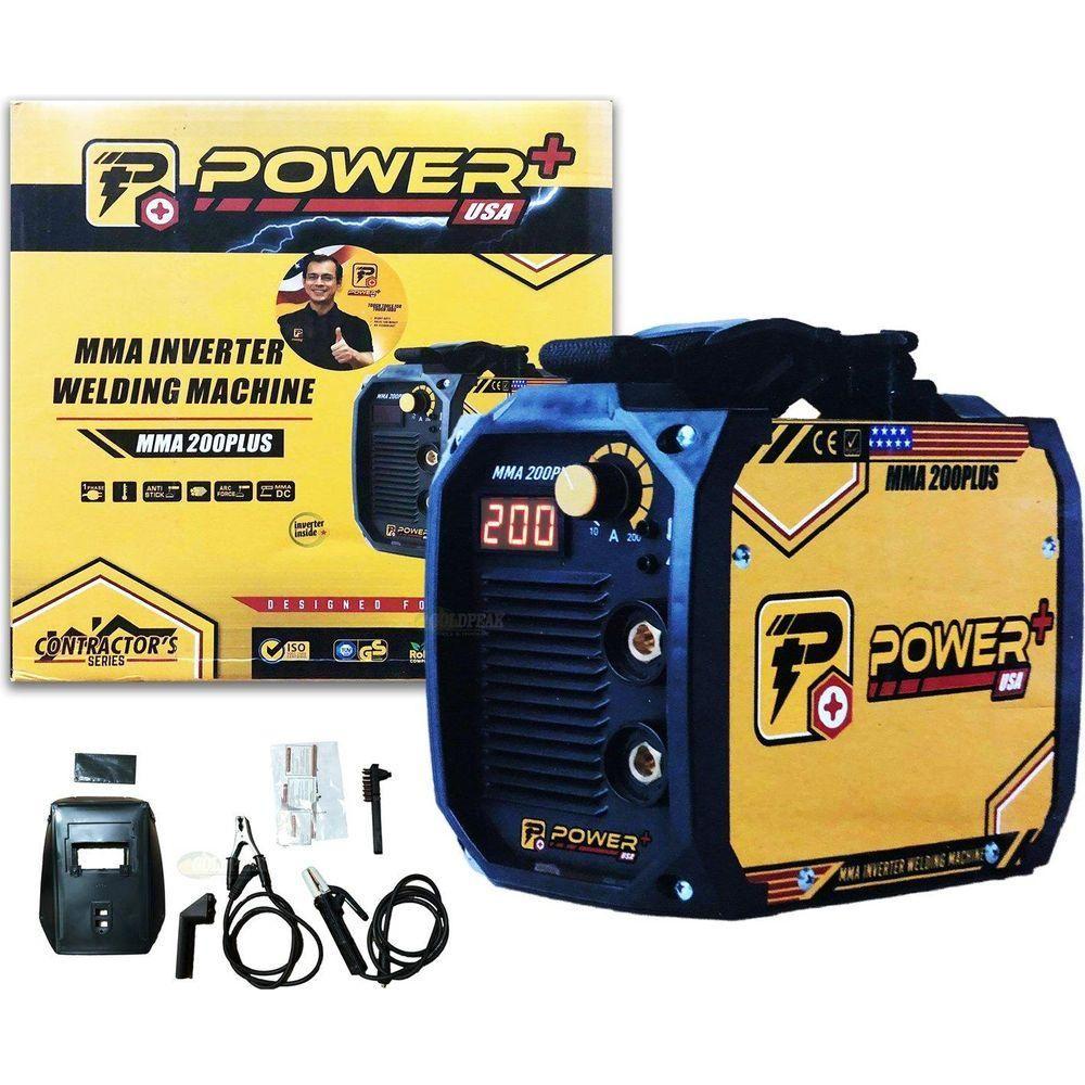 Powerplus MMA 200PLUS DC Inverter Welding Machine | Powerplus by KHM Megatools Corp. Main image