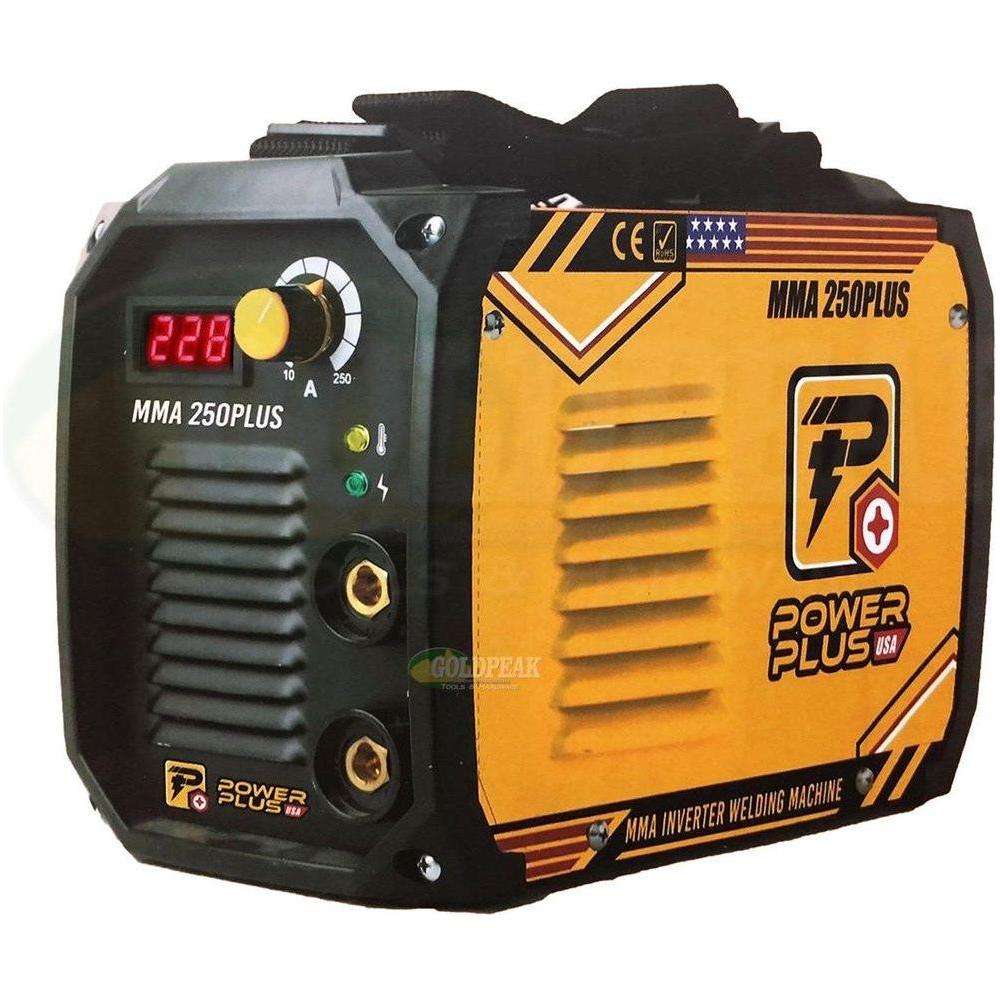 Powerplus MMA 250PLUS DC Inverter Welding Machine - Goldpeak Tools PH Powerplus Main image