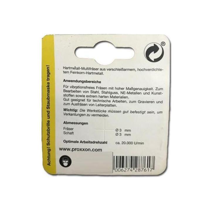 Proxxon 28-761 Multi purpose tungsten carbide miller Secondary image