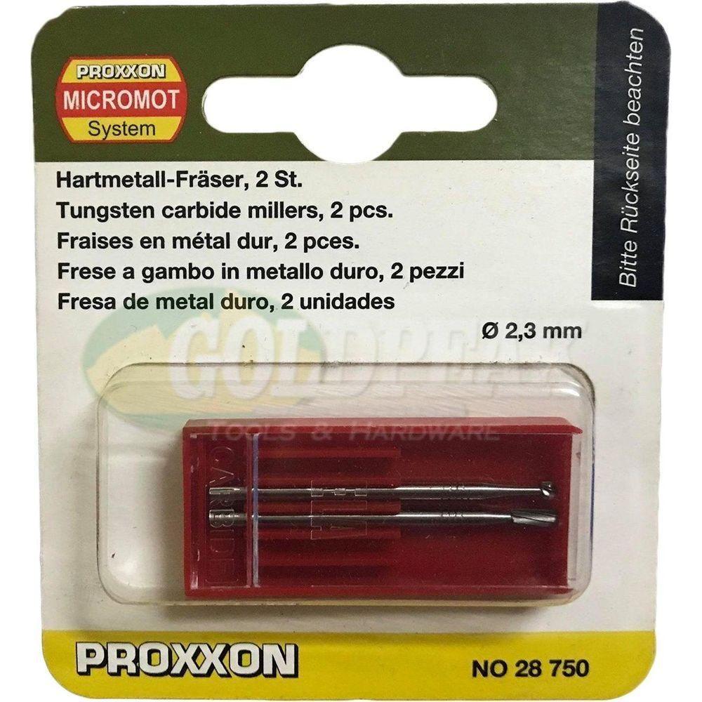 Proxxon 28-720 Tungsten Carbide Millers (2pcs) - Goldpeak Tools PH Proxxon Main image