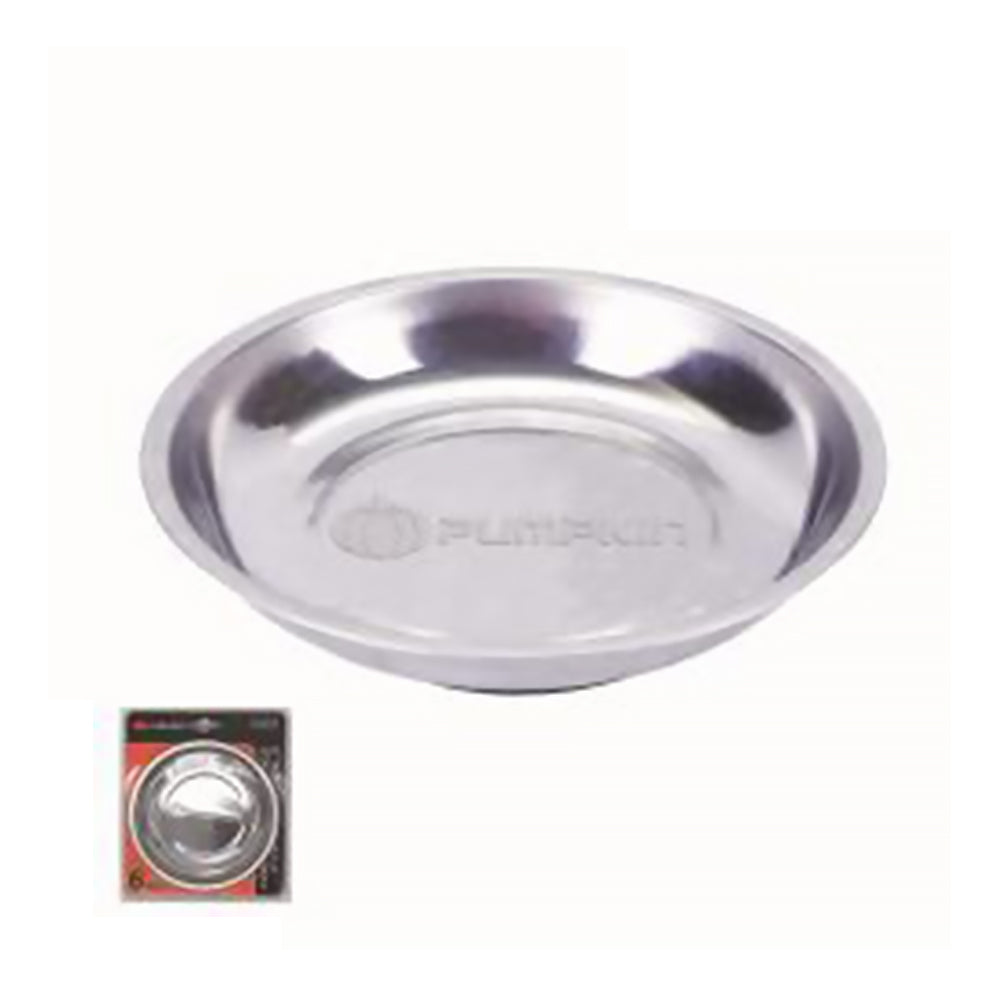 Pumpkin PM23223 Stainless Round Magnetic Parts Tray 6" - ToolsSavvy.ph