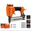 Orange and black nail gun with accessories on a white background, featuring the Pumpkin brand.