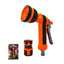 Pumpkin PM42300 Rubber Covered 8 Pattern Sprayer W/ Hose Connector Set - ToolsSavvy.ph