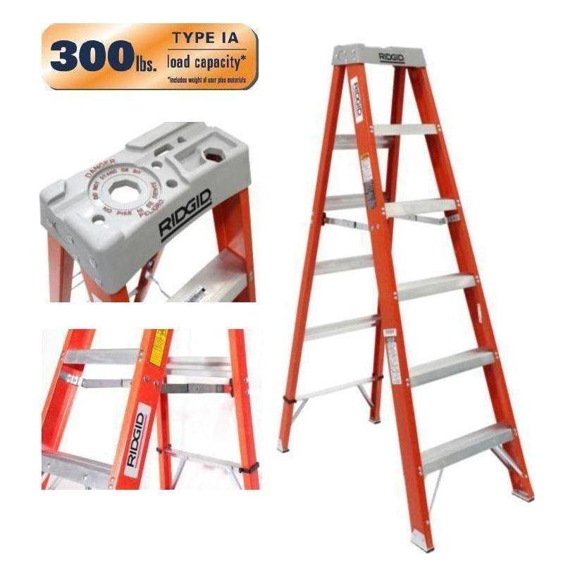 Ridgid Fiberglass Industrial Ladder | Ridgid by KHM Megatools Corp. Main image