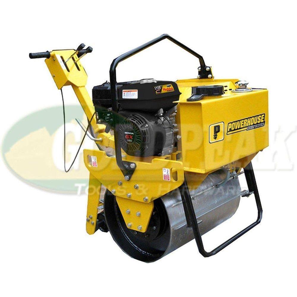 Powerhouse PHRR-SD450KG-EY20-5HP GAS Road Roller / Walk Behind Compactor 450kgs (Single Drum) Secondary image