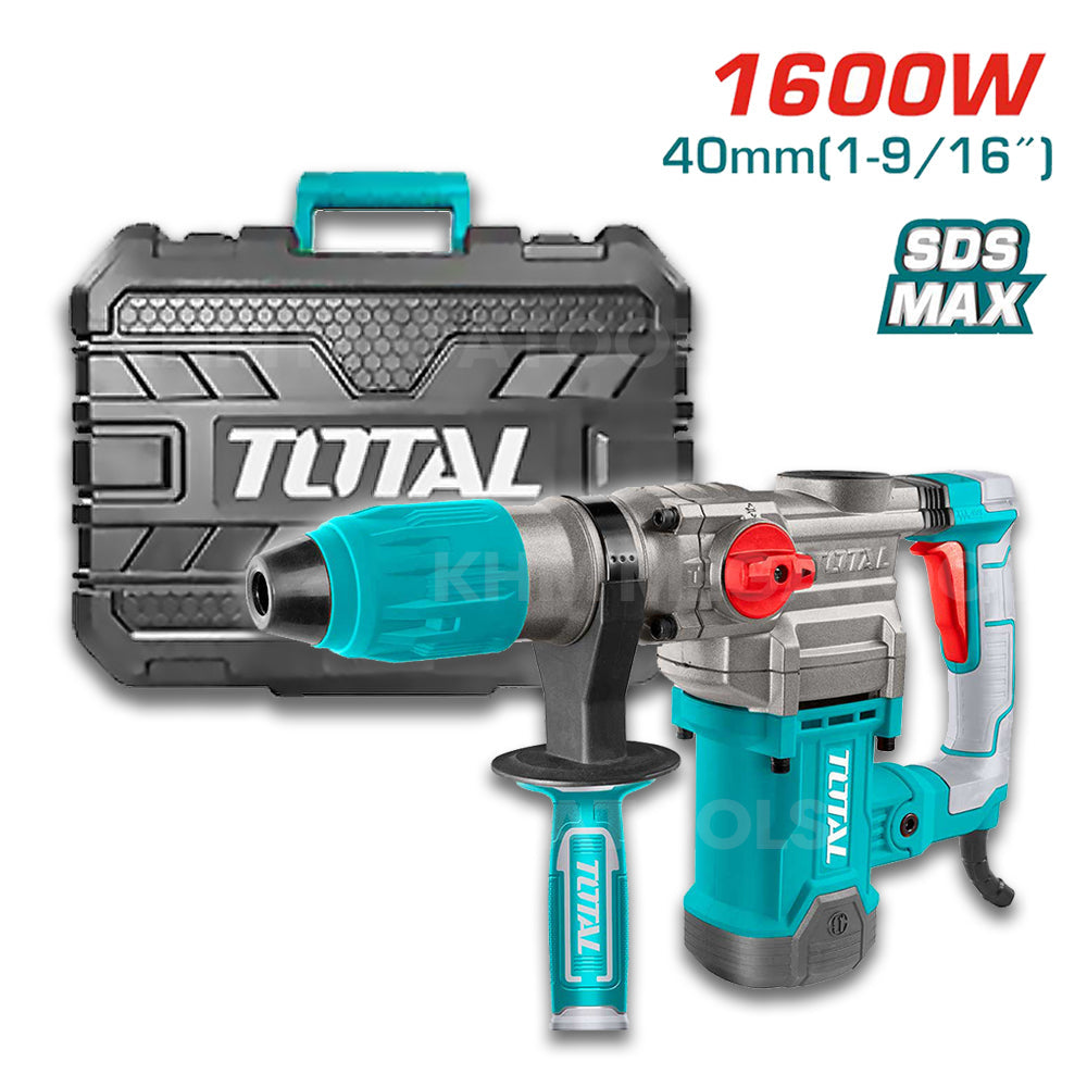 Total TH1163855 Rotary Hammer SDS Max 1600W - ToolsSavvy.ph