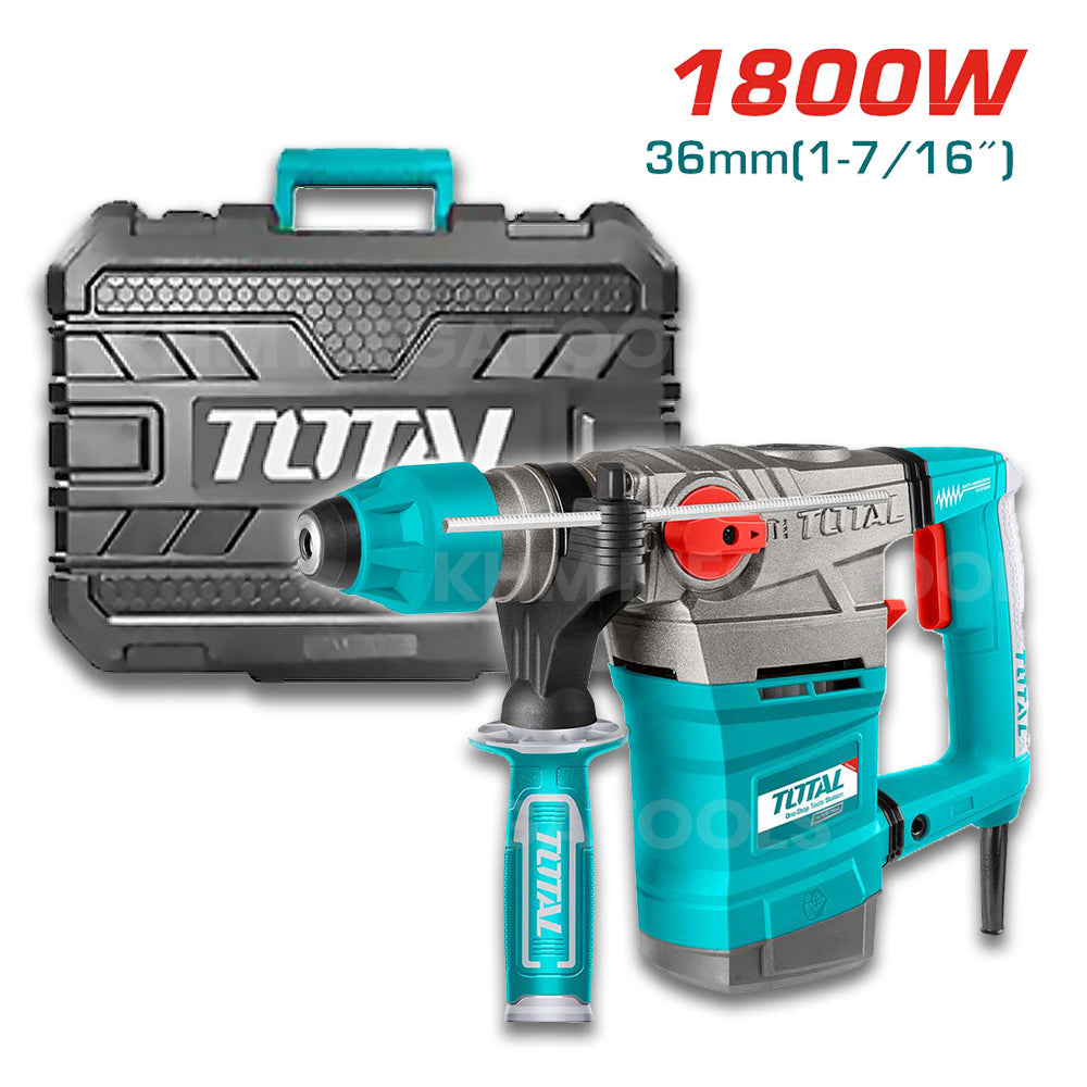 Total TH118366 SDS-plus Rotary Hammer 1800W - ToolsSavvy.ph Main image