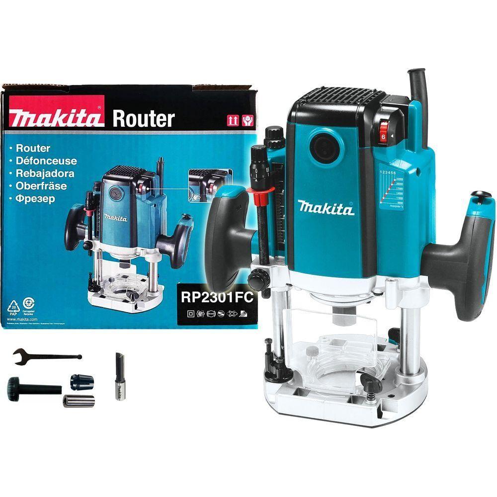 Makita RP2301FC Plunge Router (Variable Speed) [1/4&1/2"] 2,100W | Makita by KHM Megatools Corp. Main image