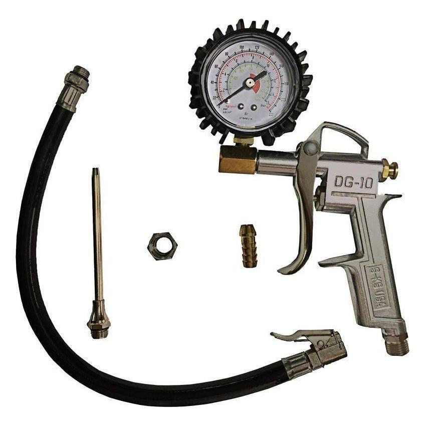 S-Ks Tools B-103-3 Pneumatic 4-in-1 Tire Inflator Gauge Secondary image