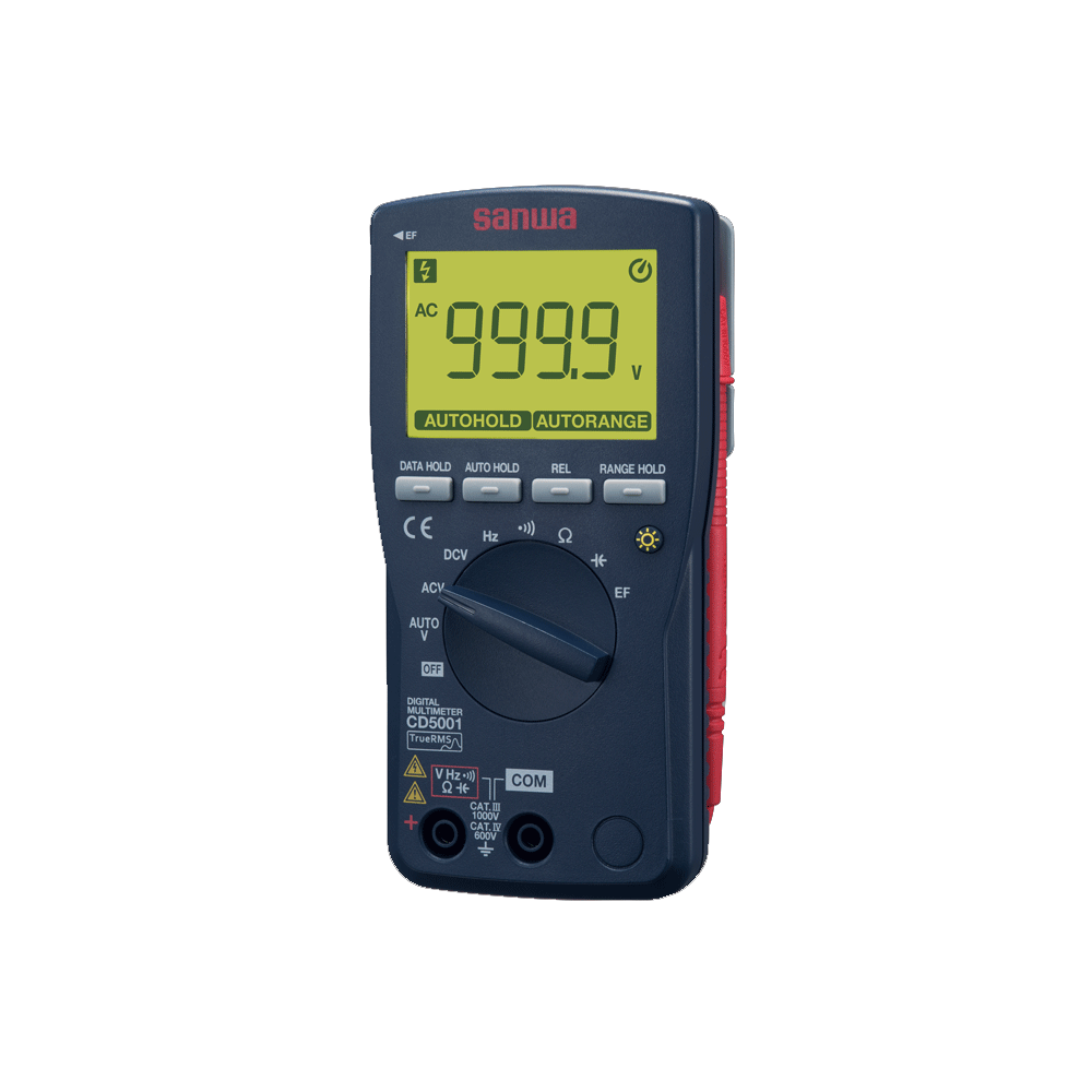 Sanwa CD5001 Digital Multimeter with True RMS and EF Sensing
