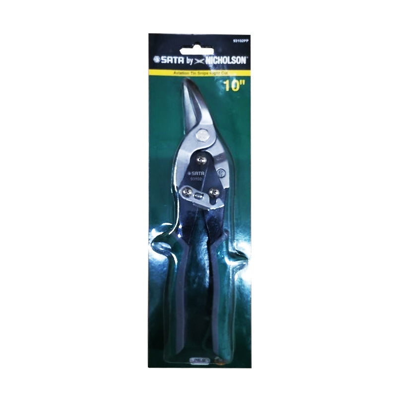 Sata 93102PP Aviation Snips 10" Right Cut | Sata by KHM Megatools Corp. Main image