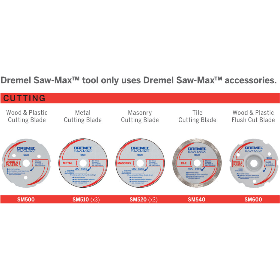 Dremel DSM Cut Off Wheel Set for SM20 SAW MAX Secondary image