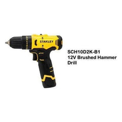 Stanley SCH10D2K 12V Cordless Hammer Drill 10mm [Brushless] (Kit) - KHM Megatools Corp.