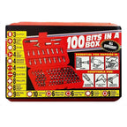 100 pcs. Screwdriver Bit Set - Goldpeak Tools PH Generic