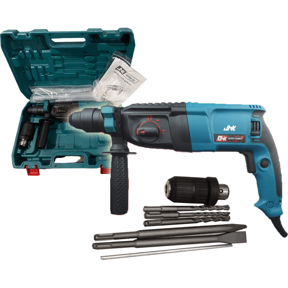 JR Kawasaki JRKRH1100 SDS-Plus Rotary Hammer 26mm 1100W - KHM Megatools Corp. Main image