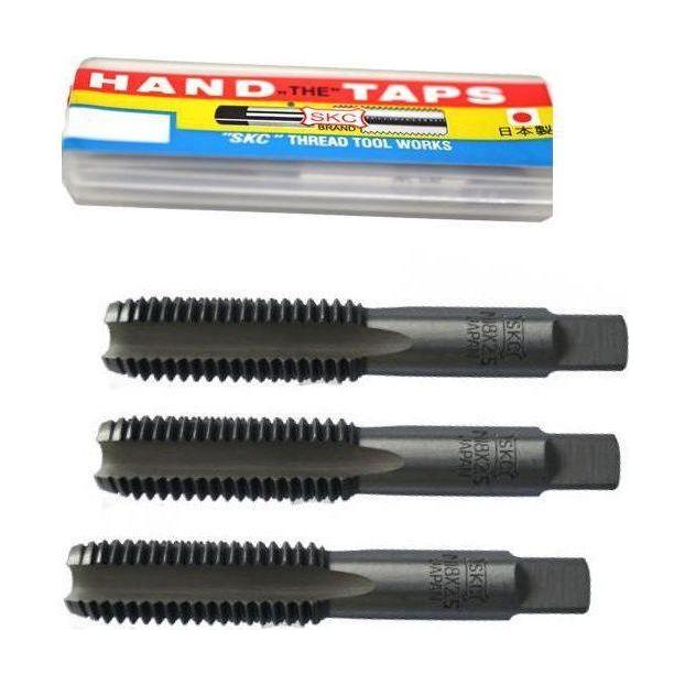 SKC Japan Hand Taps Set ( Metric Thread ) - Goldpeak Tools PH Skc