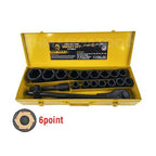 Megatools M21SS34D6P 21pcs 6-Point 3/4 Drive Socket Set - ToolsSavvy.ph