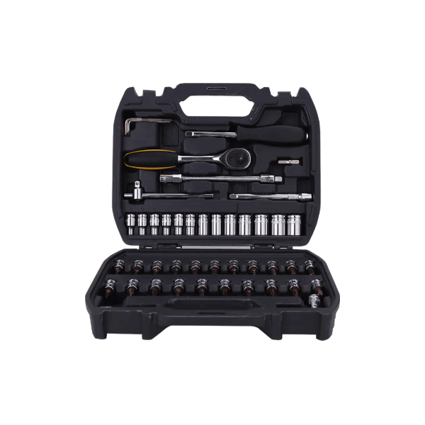 Deli EDL1046 Socket Set 1/4" 45pcs | Deli by KHM Megatools Corp. Main image