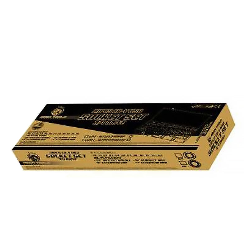 Megatools M21SS34D12P 21pcs 12-Point 3/4 Drive Socket Set - ToolsSavvy.ph