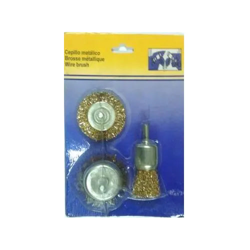 Solinnflex 8803 Combined Wheel Wire Brush & Pen Shaped Brush with Built in Arbor | Solinnflex by KHM Megatools Corp. Main image