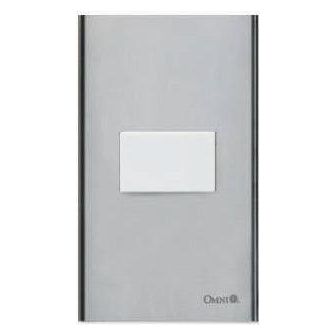 Omni SP0-S13-PK 1-Way Switch in Stainless Plate (Wide Series) | Omni by KHM Megatools Corp. Main image