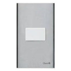 Omni SP0-S13-PK 1-Way Switch in Stainless Plate (Wide Series) | Omni by KHM Megatools Corp.