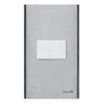 Omni SP0-S13-PK 1-Way Switch in Stainless Plate (Wide Series) | Omni by KHM Megatools Corp. Main image