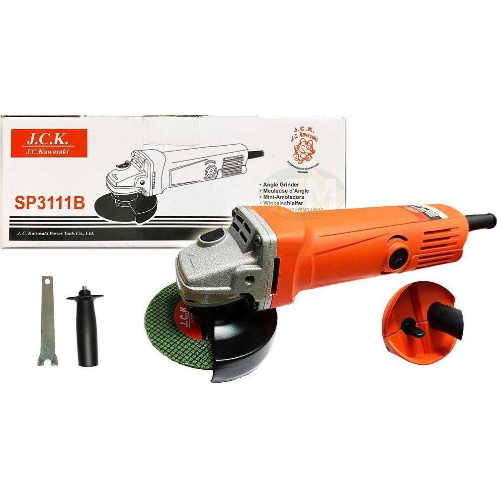 JC Kawasaki SP3111B Angle Grinder 4" (100mm) 850W | Jc Kawasaki by KHM Megatools Corp. Main image
