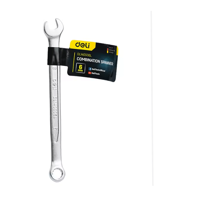 Deli EDL140006L-10L Combination Spanner (6mm-10mm) | Deli by KHM Megatools Corp. Main image