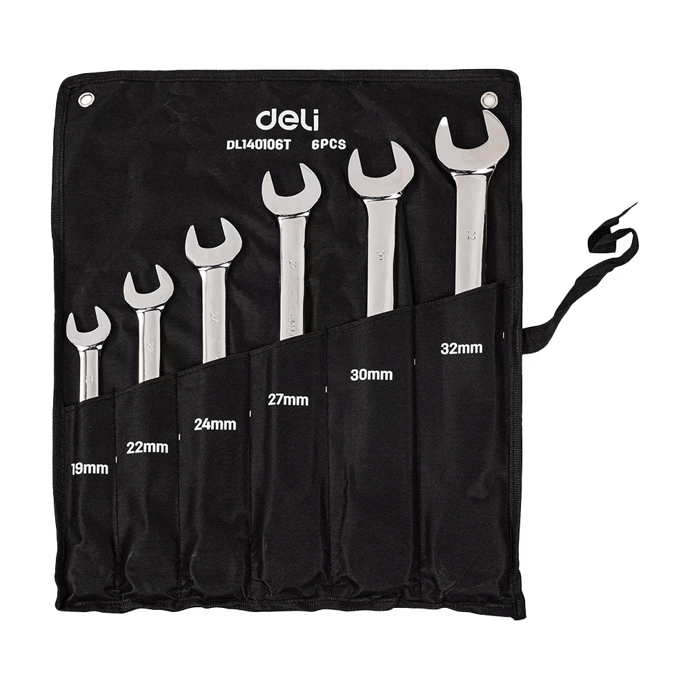 Deli EDL140106T Ratchet Dual-Use Wrench Set 6pcs | Deli by KHM Megatools Corp. Main image