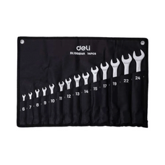 Deli EDL130014A Combination Spanner Set 14pcs
