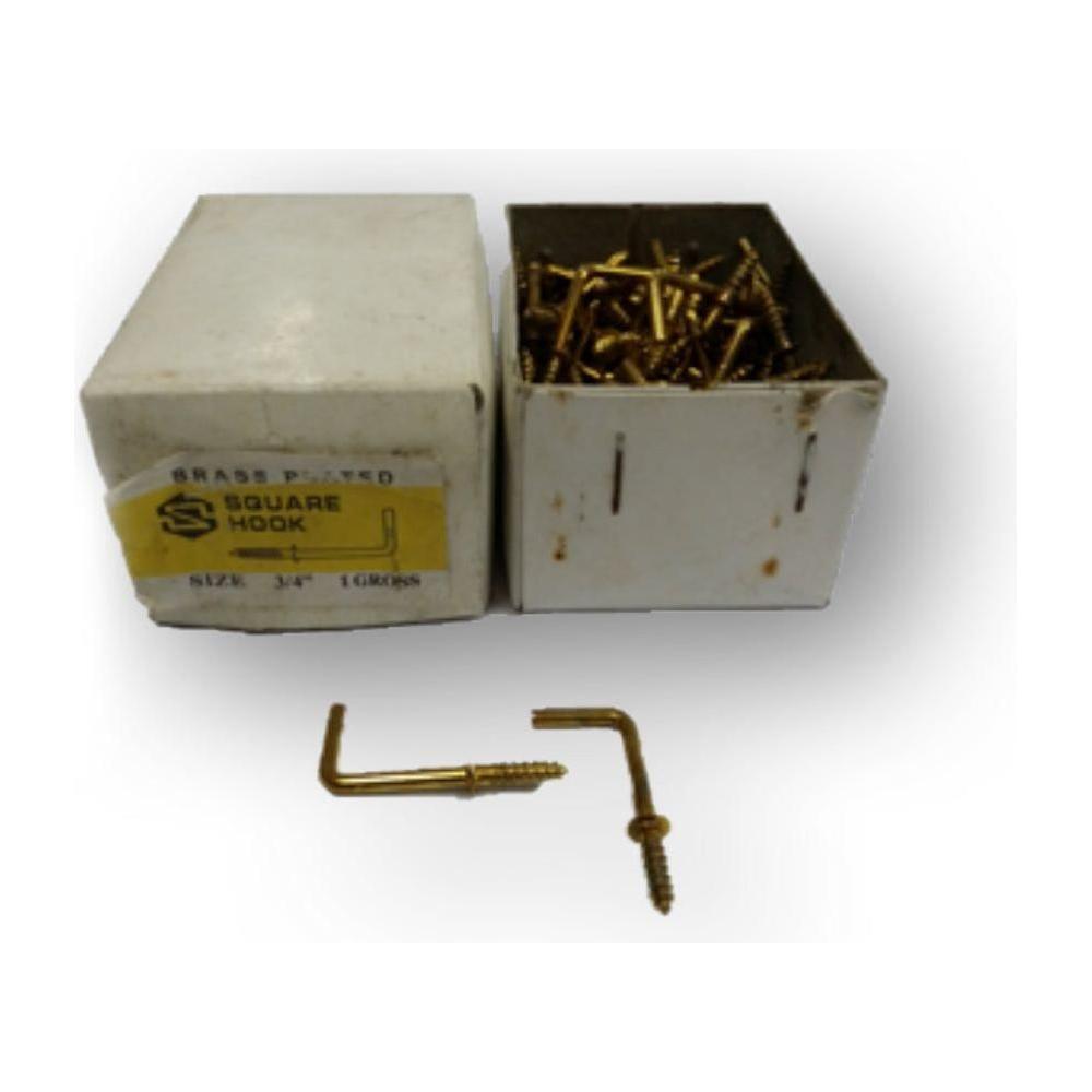 FM Square Hook (Brass Plated) | FM by KHM Megatools Corp. Main image