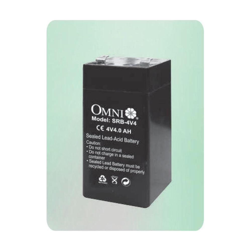 Omni SRB-4V4 Sealed Lead Acid Battery 4v4Ah - KHM Megatools Corp. Main image