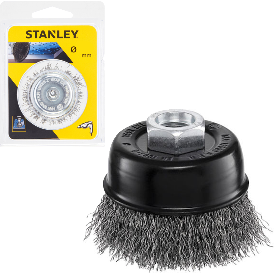 Stanley STA36200-XJ Crimped Wire Cup Brush M14 | Stanley by KHM Megatools Corp. Main image