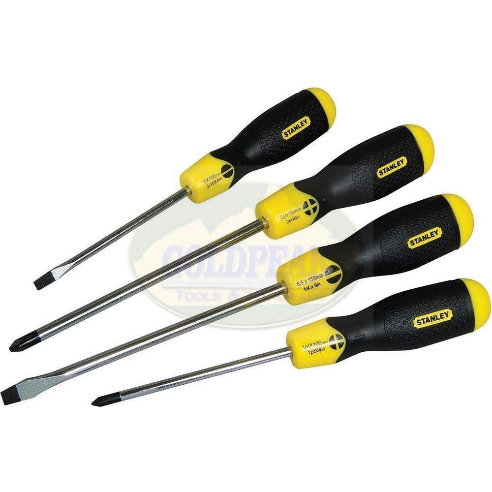 Stanley 65-199 (66-671) Cushion Grip Screwdriver 4 pcs. Set Secondary image