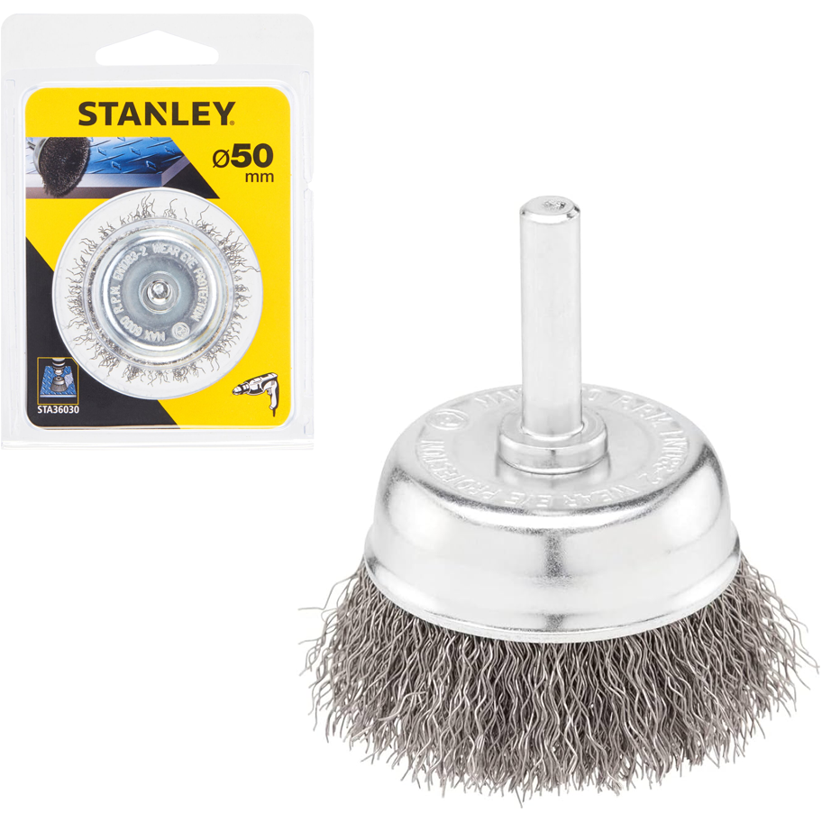 Stanley STA36030-XJ Crimped Wire Cup Brush | Stanley by KHM Megatools Corp. Main image