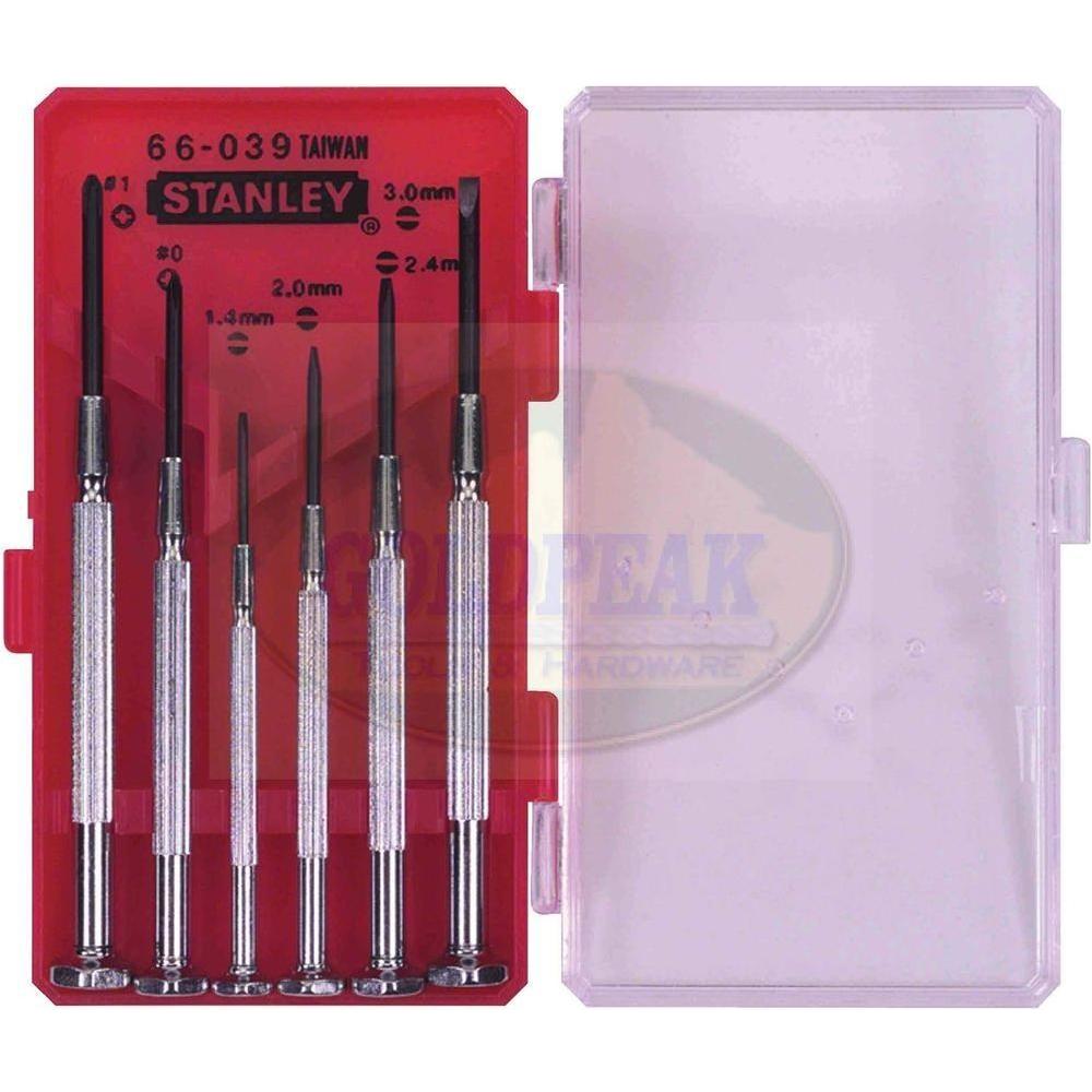 Stanley Precision Screw Driver Set Red Case - Goldpeak Tools PH Stanley Main image