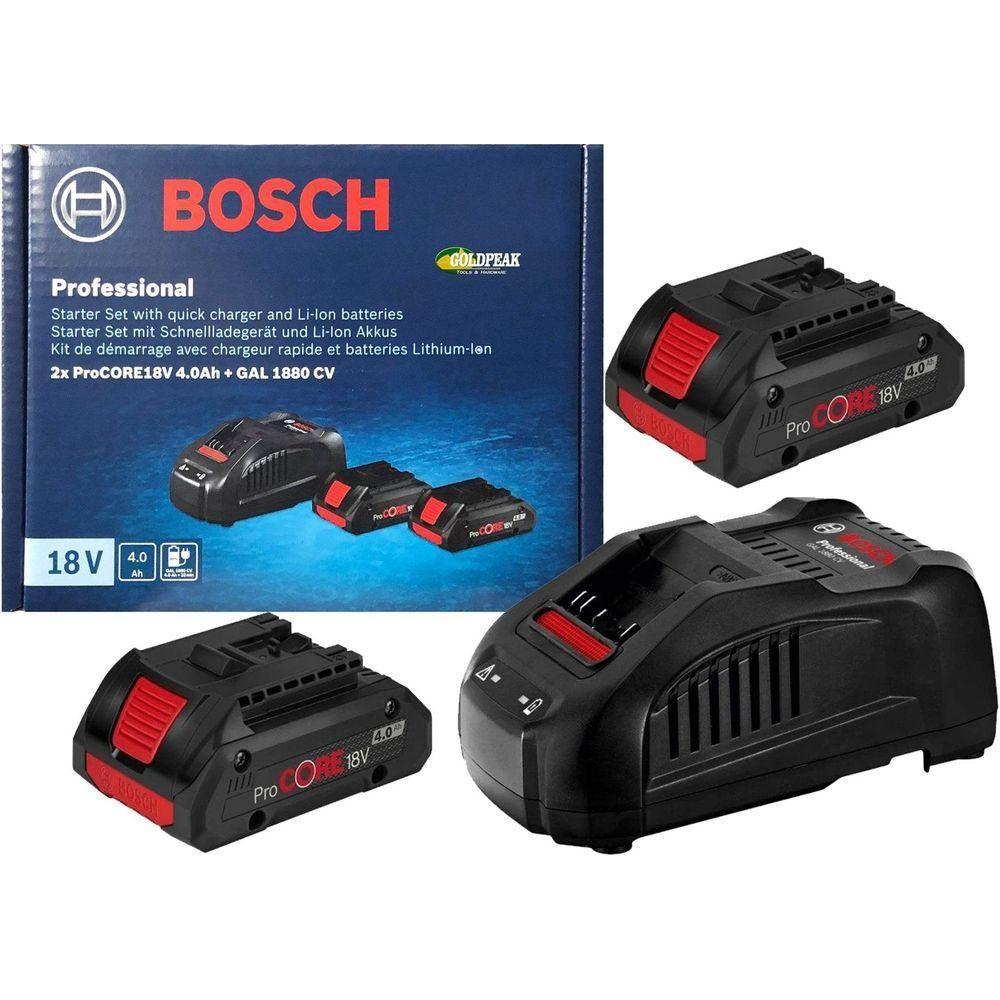 Bosch 18V Starter Kit Set for Cordless Tools [Battery & Charger Bundle) - Goldpeak Tools PH Bosch Main image