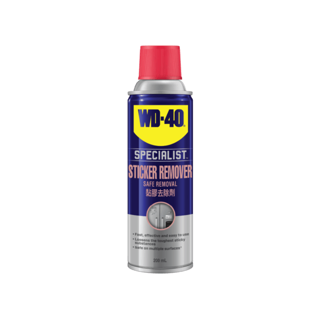 WD-40 Specialist Sticker Remover 200ml (WDSPLSR200) - ToolsSavvy.ph