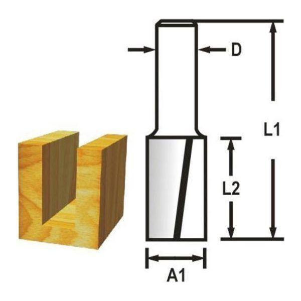 Makita Straight Router Bit Secondary image