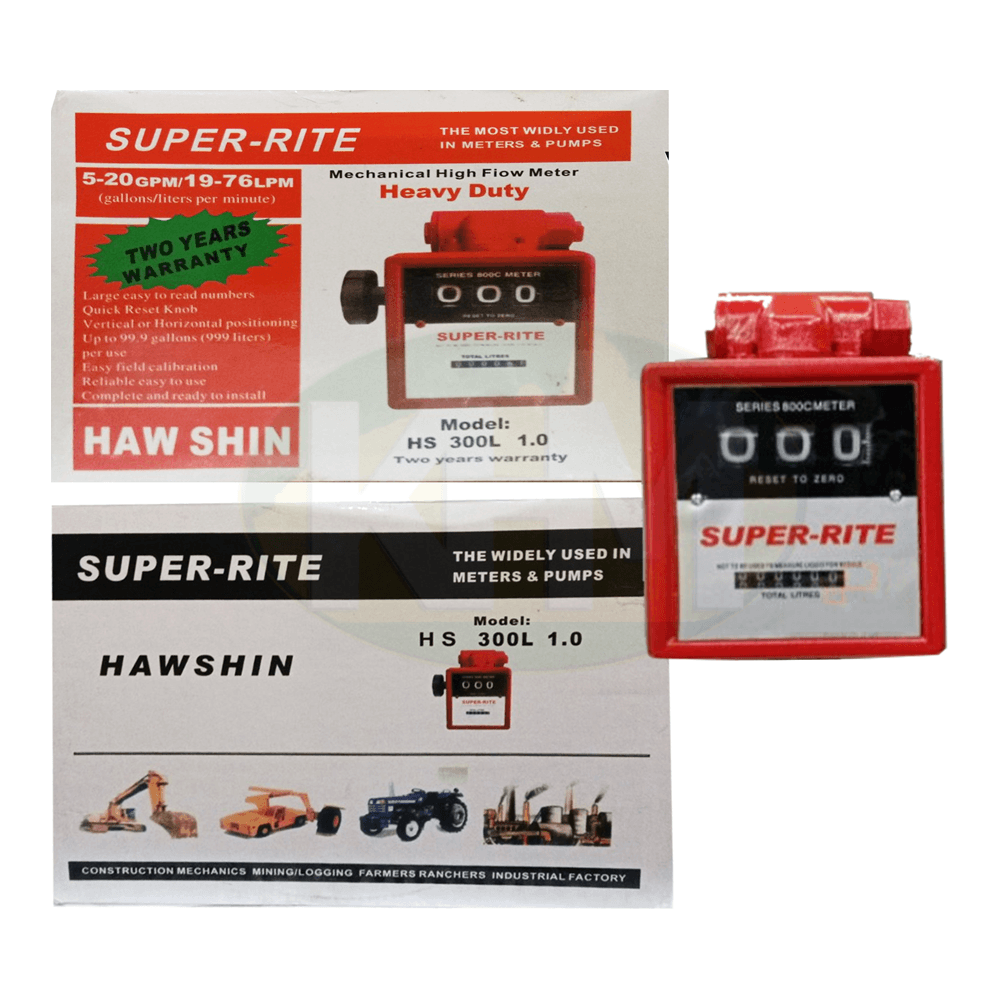 SuperRite Flow Meter HS 300L 1.0 (IP55) ToolsSavvy.ph