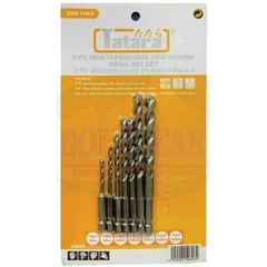 Tatara GDB-7HEX Multi Purpose Hex Shank Drill Bit Set - Goldpeak Tools PH Tatara