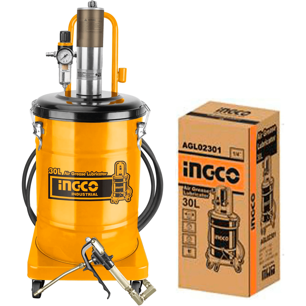 Ingco AGL02301 Air Grease Lubricator 30L - KHM Megatools Corp. Main image