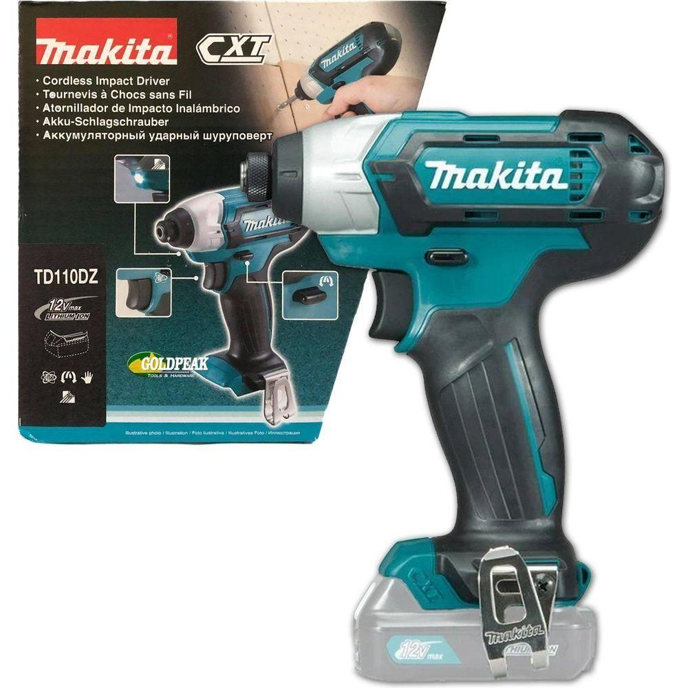 Makita TD110DZ 12V Cordless Impact Driver [CXT-Series] (Bare) - Goldpeak Tools PH Makita
