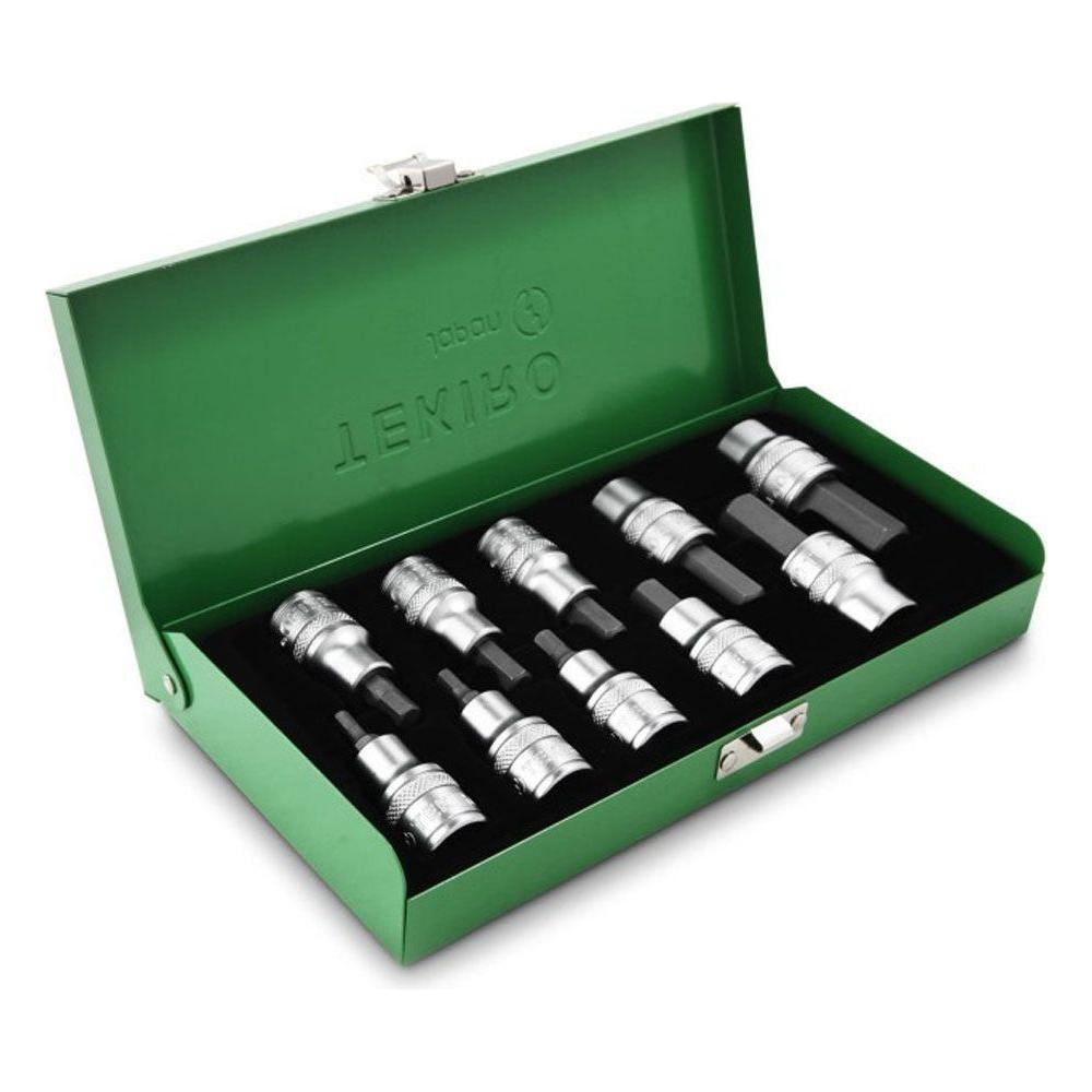 Tekiro SC-HB0638 1/2" DR. Hex Socket Bit Set 10Pcs | Tekiro by KHM Megatools Corp. Main image