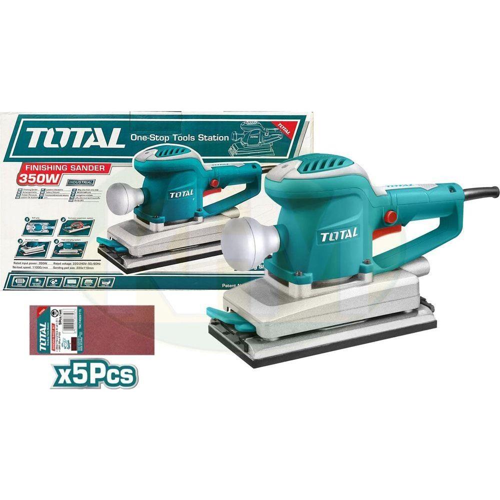 Total TF1302206 Finishing Sander 350W - KHM Megatools Corp. Main image