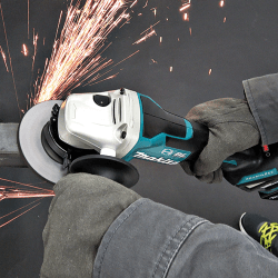 Makita DGA418Z 18V Cordless Brushless Angle Grinder (LXT-Series) [Bare] Secondary image