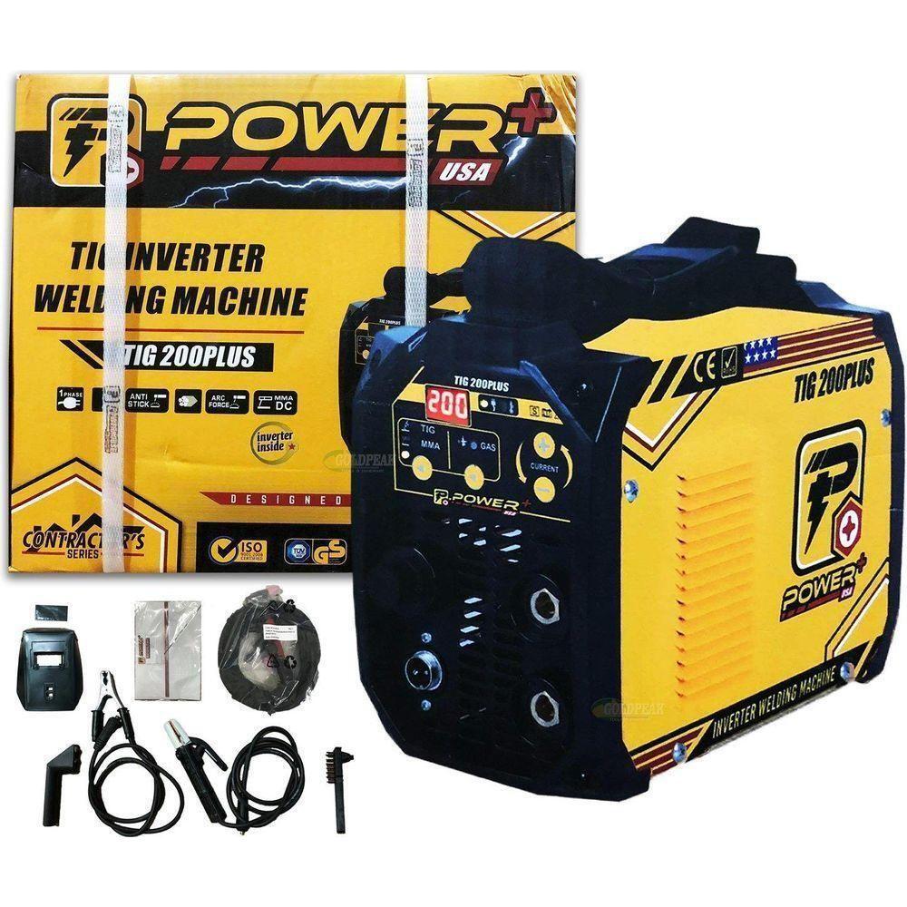 Powerplus TIG 200PLUS DC Inverter Welding Machine 2in1 TIG-ARC | Powerplus by KHM Megatools Corp. Main image