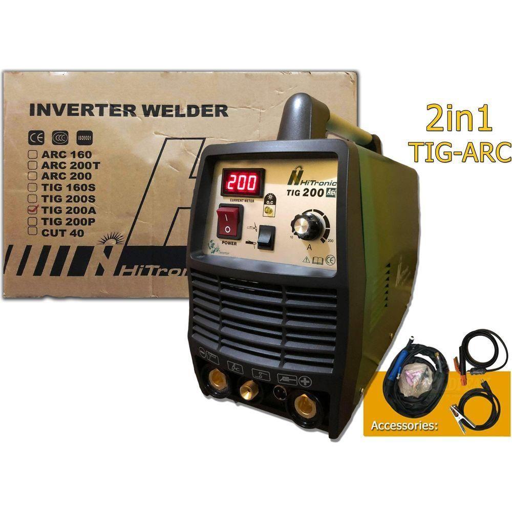 Hitronic TIG 200CT / 200A Welding Machine 2in1 TIG ARC - Goldpeak Tools PH Hitronic Main image